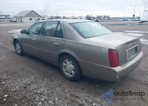 2001 Cadillac Deville Standard z USA, uszkodzony, nr VIN 1G6KD54Y91U224178